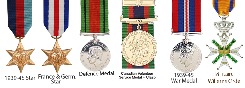 Militaire Willems Orde - Dutch Knighthood Order of William Joseph William Campbell Canada liberator of Bathmen